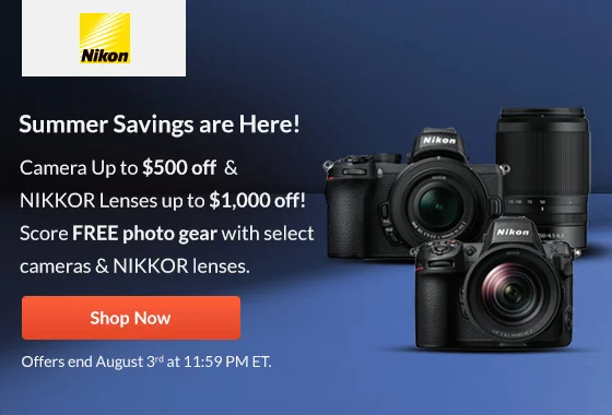Nikon Summer Saving are Here! | Shop Now