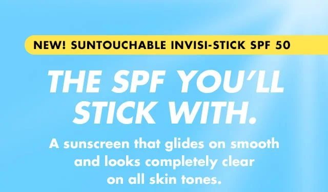 A sunscreen that glides on smooth and looks completely clear on all skin tones