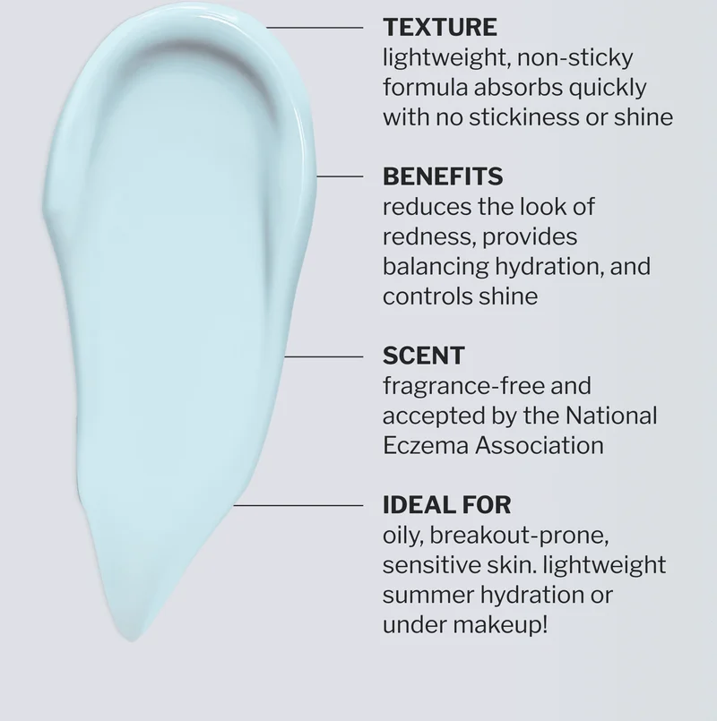 TEXTURE light, non-sticky hydration without the "prestige" price tag