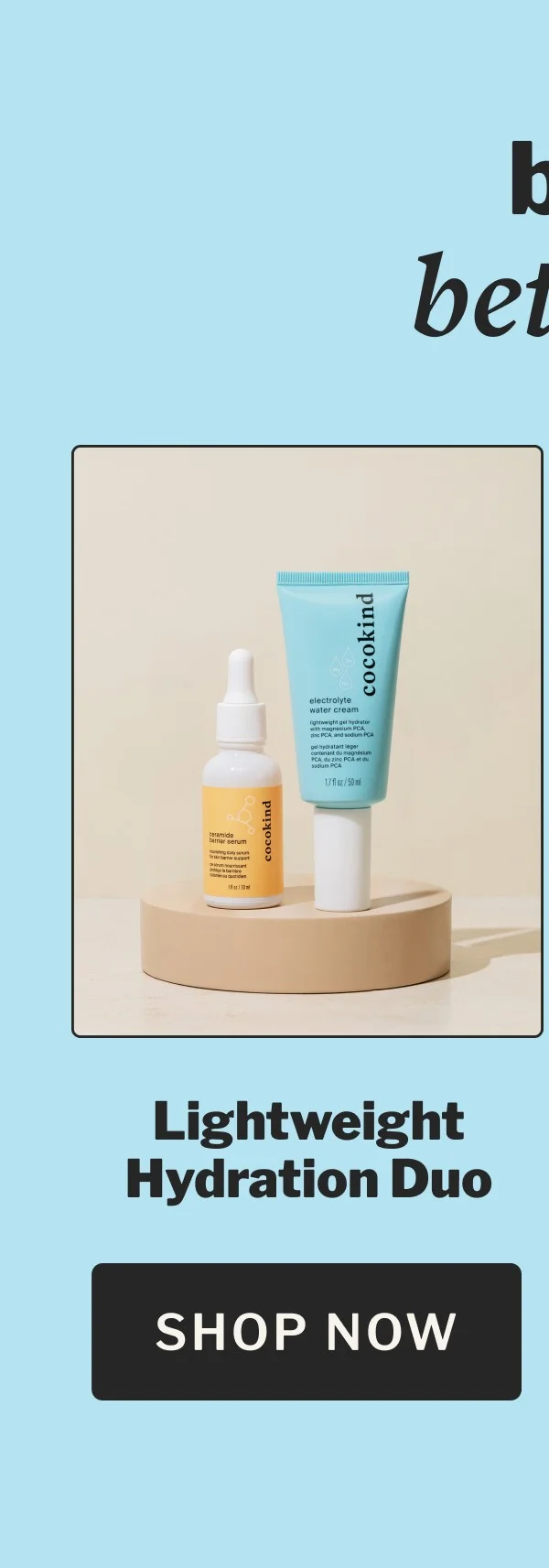 lightweight hydration duo