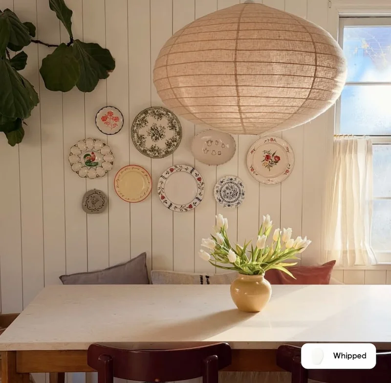 Dining room featuring Whipped
