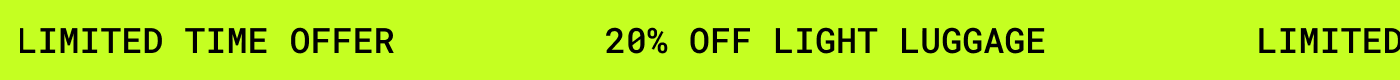 Limited time offer