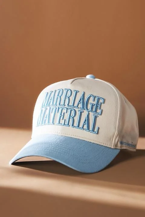 BRIDEMERCH Marriage Material Baseball Cap