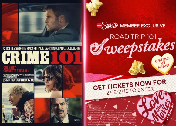 AMC STUBS MEMBER EXCLUSIVE | ROAD TRIP 101 SWEEPSTAKES