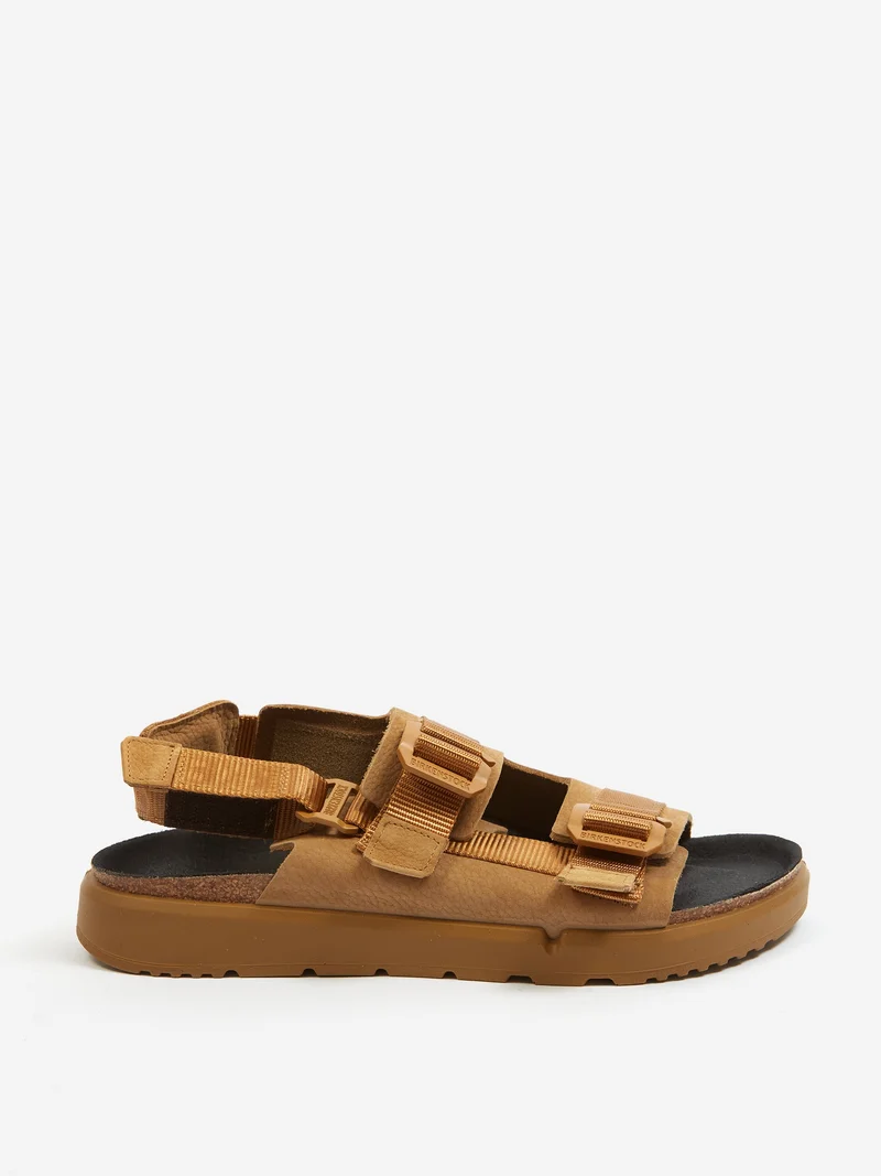 Image of Birkenstock Shinjuku LEA/TEX - Cork Brown