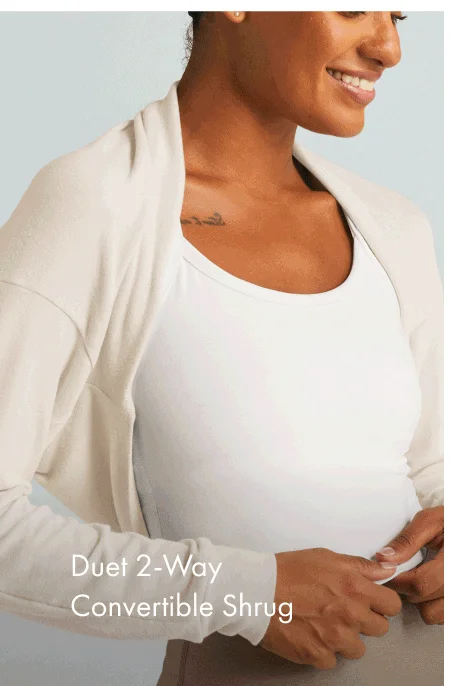 Duet 2-Way Convertible Shrug