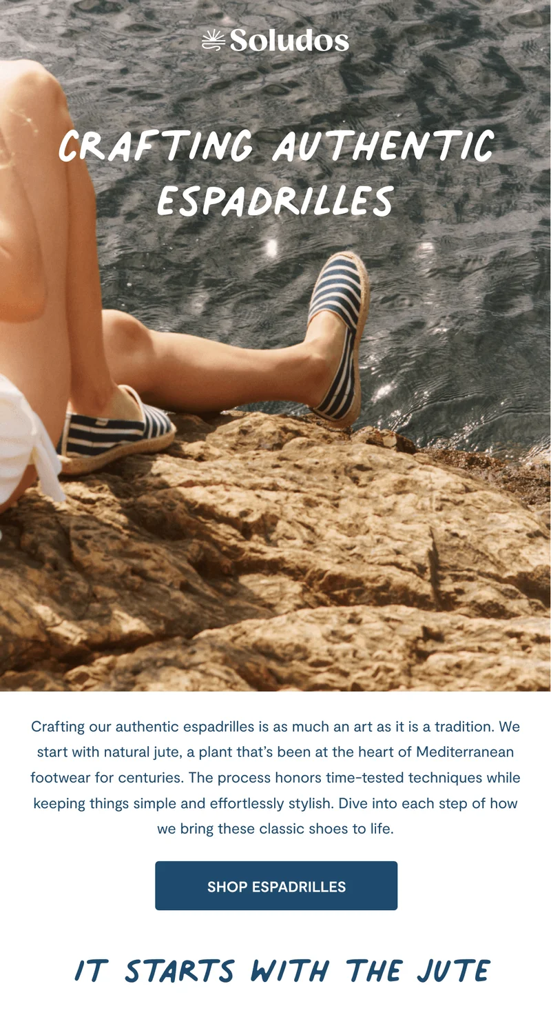 Crafting Authentic Espadrilles