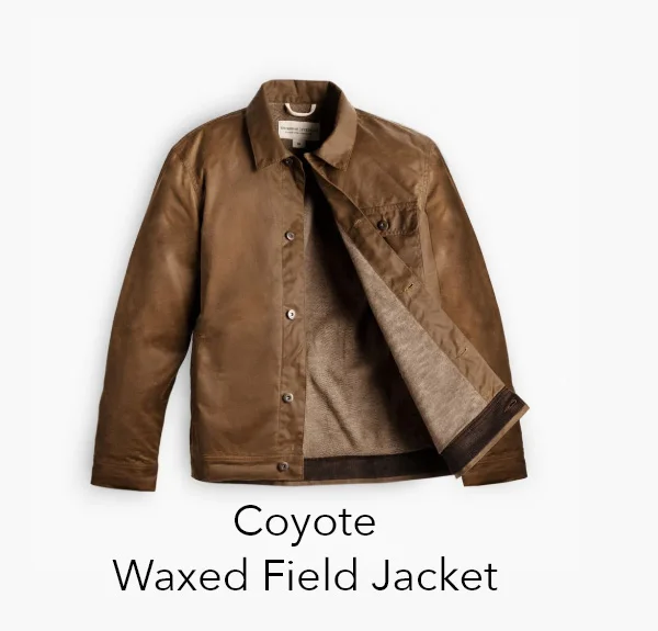 Coyote Waxed Field Jacket