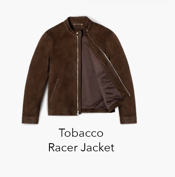 Tobacco Racer Jacket