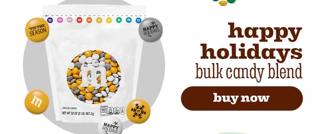 HAPPY HOLIDAYS BULK CANDY BLEND