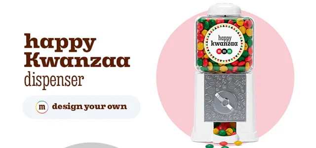 HAPPY KWANZAA DISPENSER