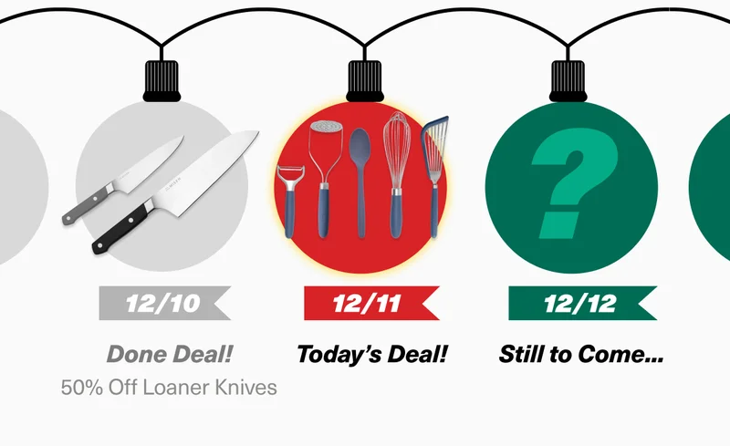 12 days of exclusive deals! Day 8. Reveal today's deal: 50% Off purchase of 5+ Prep Tools