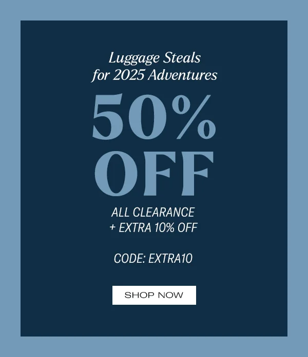 50% Off All Clearance + Extra 10% Off