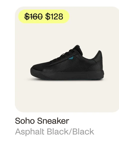 Soho Sneaker Asphalt Black/Black