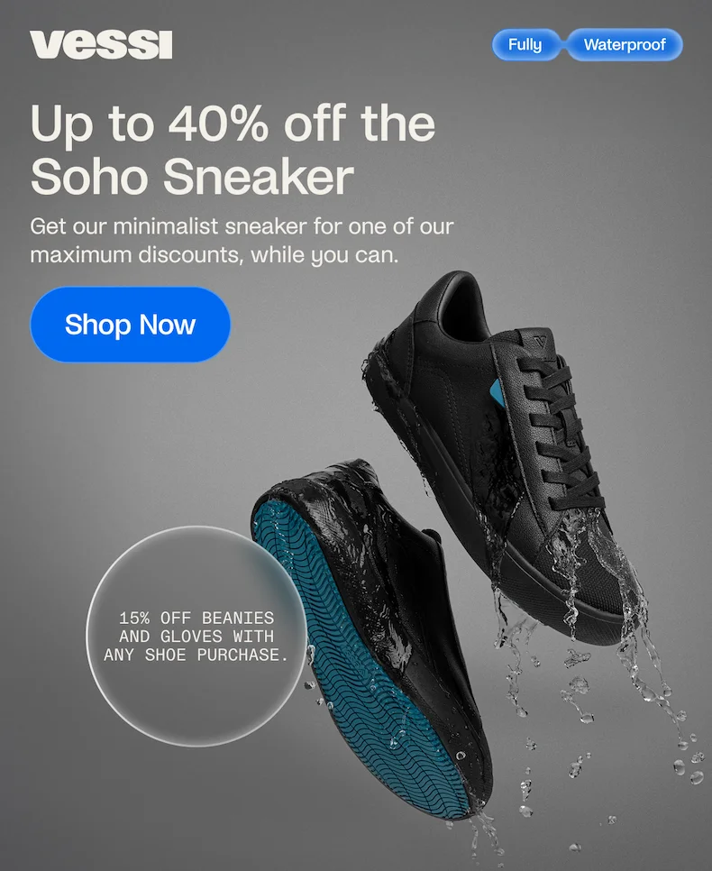 Up to 40% off the Soho Sneaker