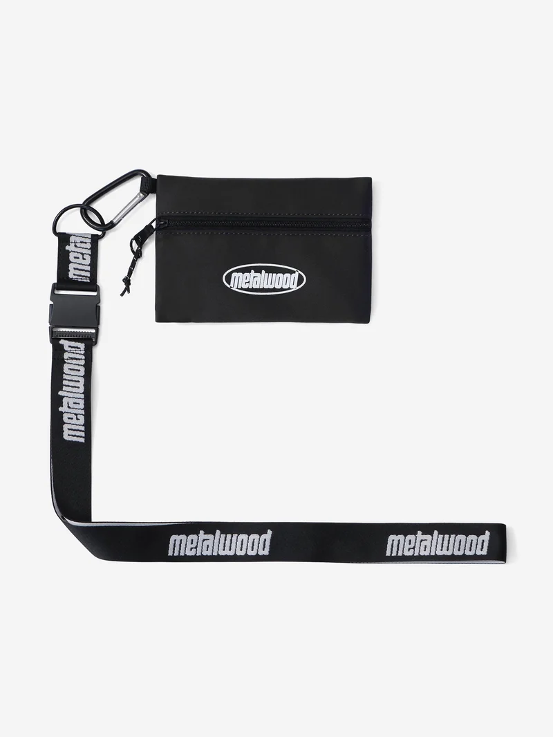 Image of Metalwood Neoprene Pouch - Black