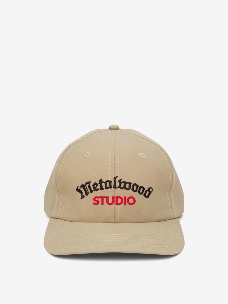 Image of Metalwood Medieval 6-Panel Strapback Hat - Tan