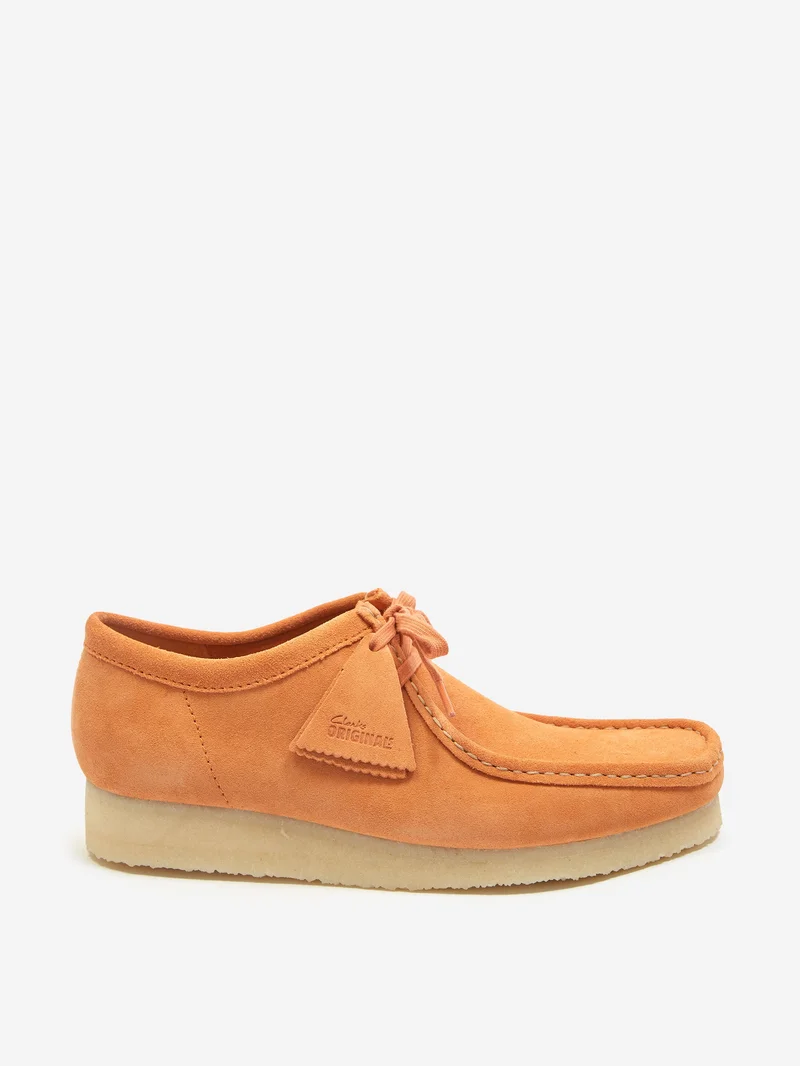 Image of Clarks Orignals Wallabee - Pale Peach Suede