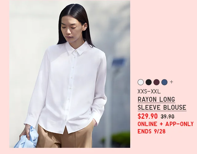 PDP3 - WOMEN RAYON LONG SLEEVE BLOUSE