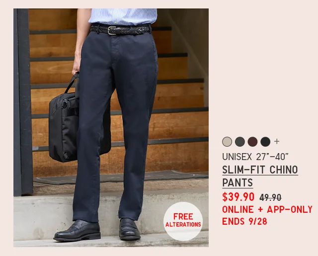 PDP7 - MEN SLIM FIT CHINO PANTS