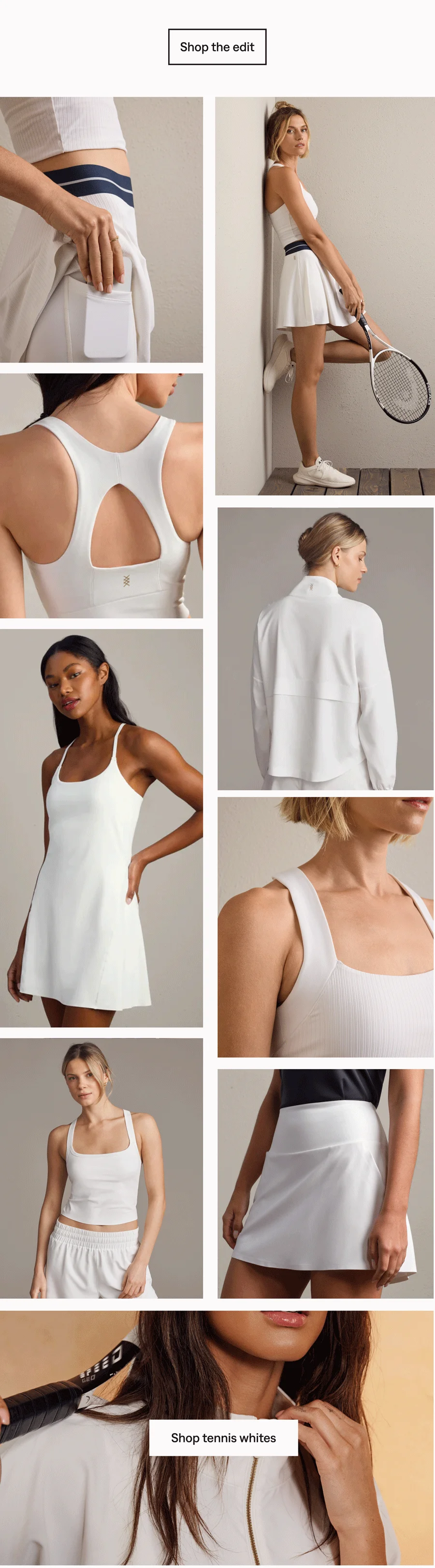 Shop tennis whites