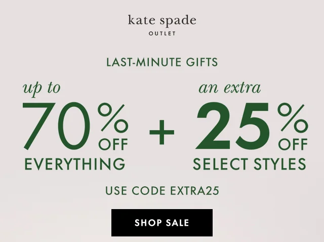 LAST-MINUTE GIFTS