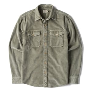 Stretch Terry Corduroy Workshirt