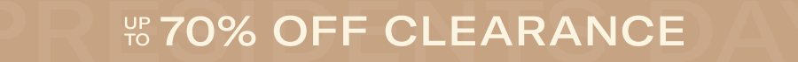 Up to 70% off clearance sale