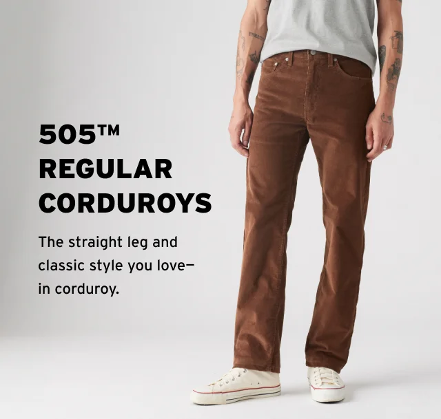 505™ REGULAR CORDUROYS