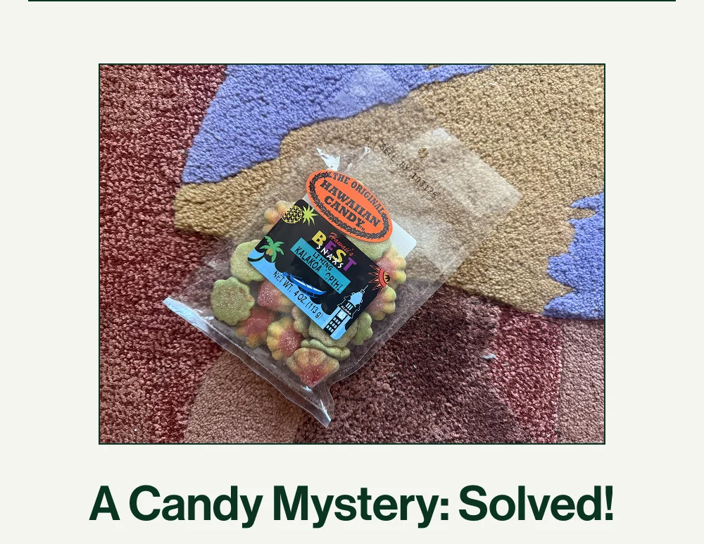 A Candy Mystery: Solved!