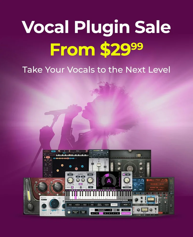 Vocal Plugin Sale | from $29.99