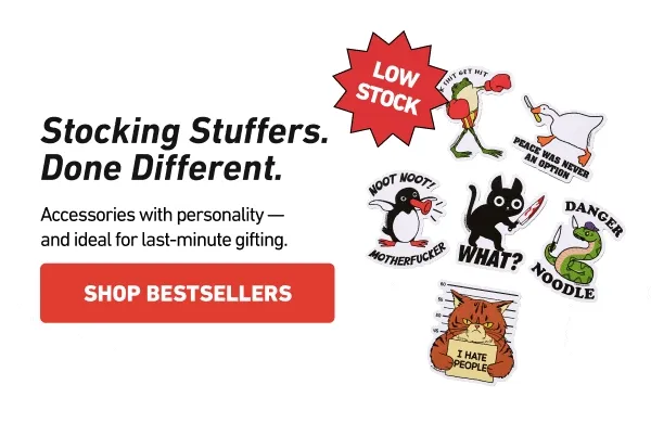 Stocking stuffers done different