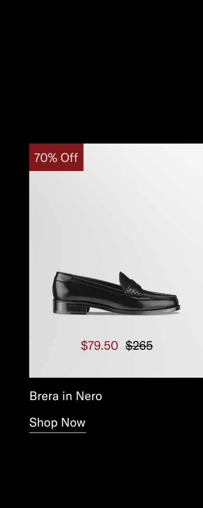 Brera in Nero. Shop Now