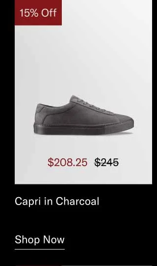 Garda in Charcoal. Shop Now