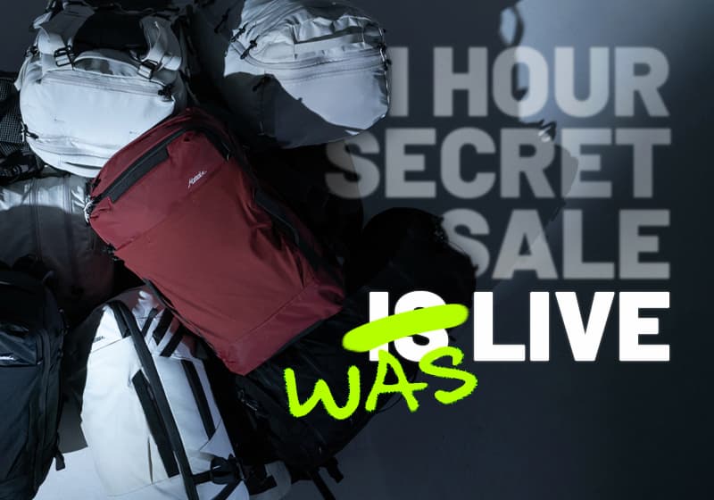 1 hour secret sale is live