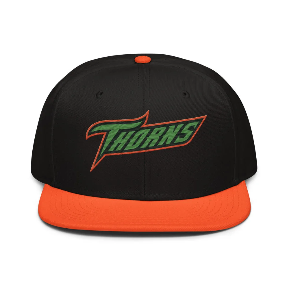 GOAT Snapback Hat Vineland Thorns