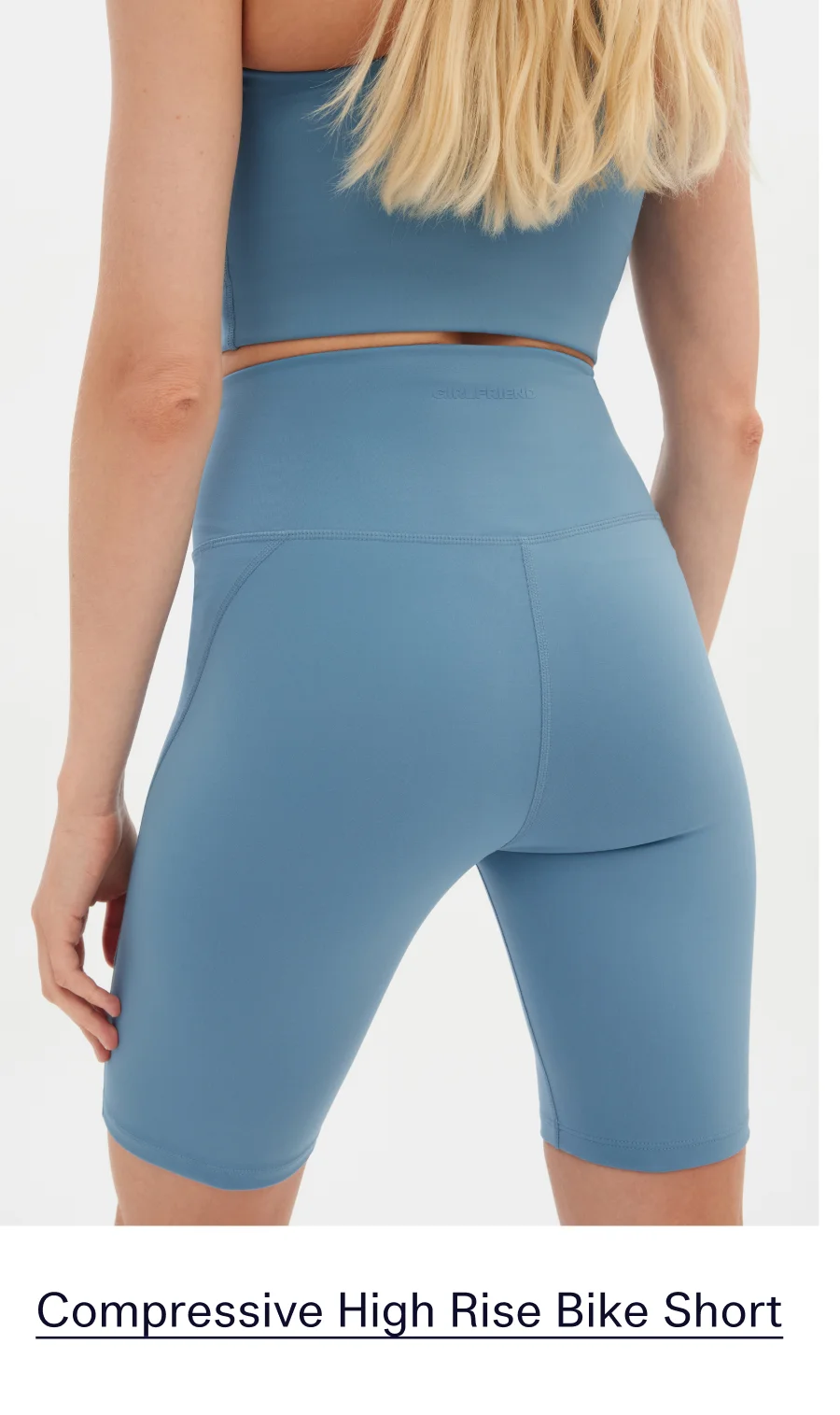 Compressive High Rise Bike Short
