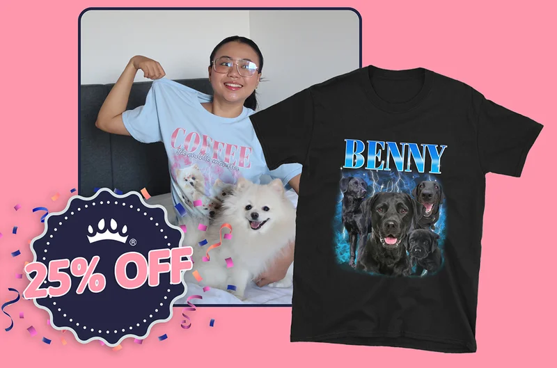 25% OFF Vintage Pet T-shirt