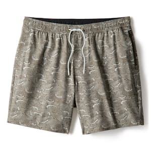 Performance Lined Swim Trunks - 7