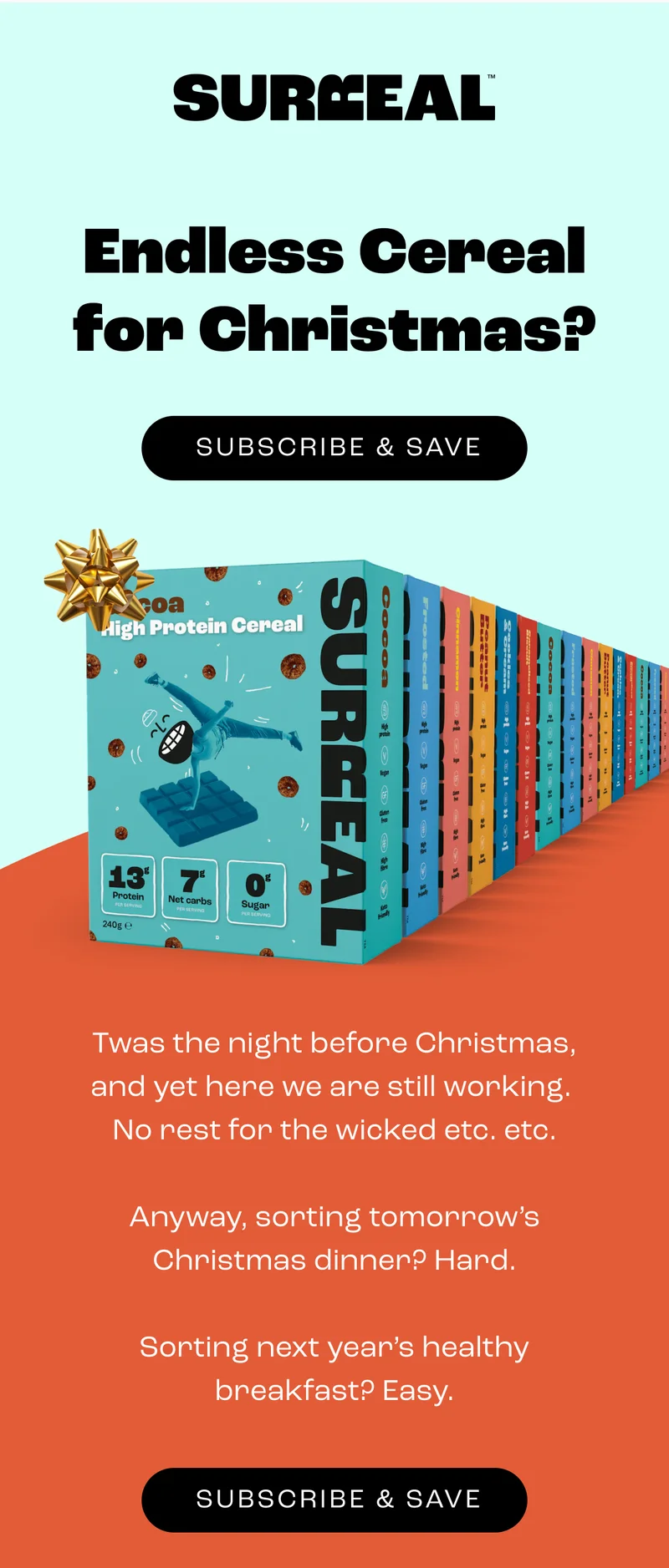 Endless cereal for christmas?