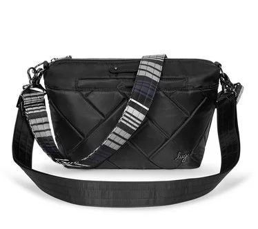 Lug RFID Quilted Crossbody w/ 2 Straps - Flare 2
