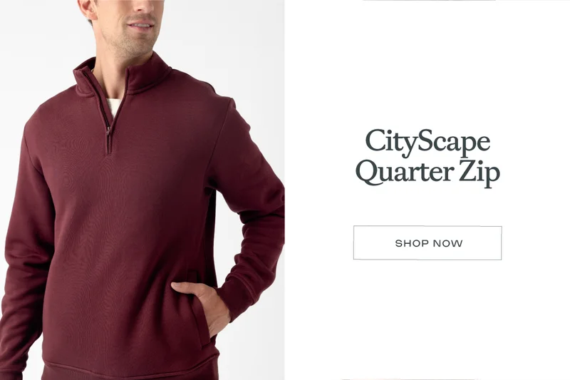 Shop: Men's CityScape Quarter Zip