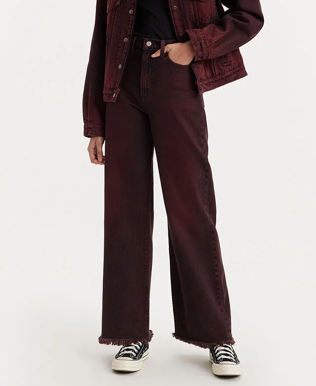 SHOP RIBCAGE WIDE LEG