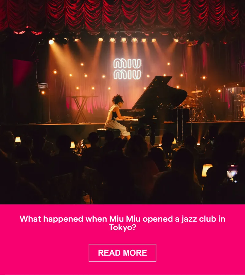 What happened when Miu Miu opened a jazz club in Tokyo?