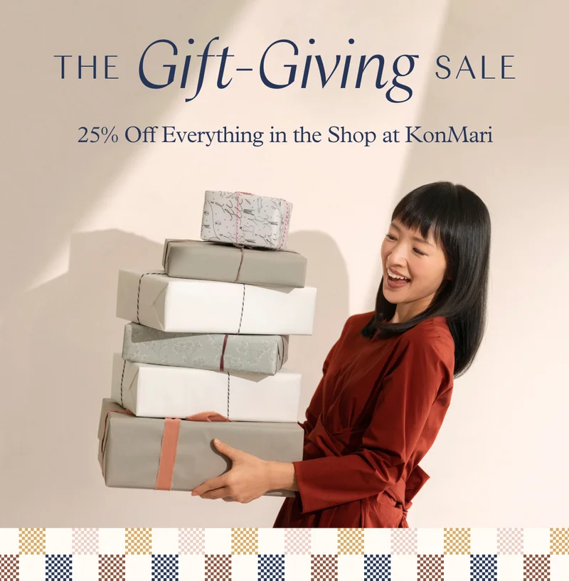 The Gift-Giving Sale: 25% Off Everything in the Shop at KonMari