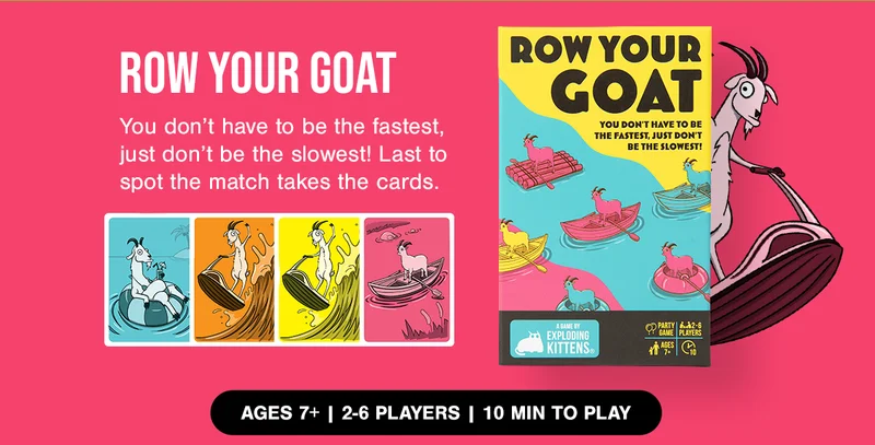 WALMART | ROW YOUR GOAT