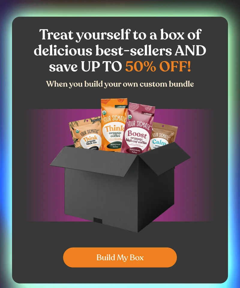 Treat yourself to a box of delicious best-sellers AND save UP TO 50% OFF! | When you build your own custom bundle | Build My Box
