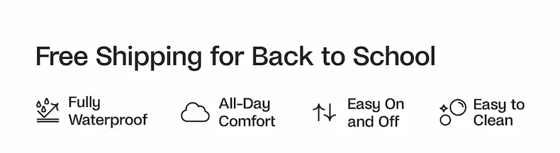 Free Shipping for Back to School