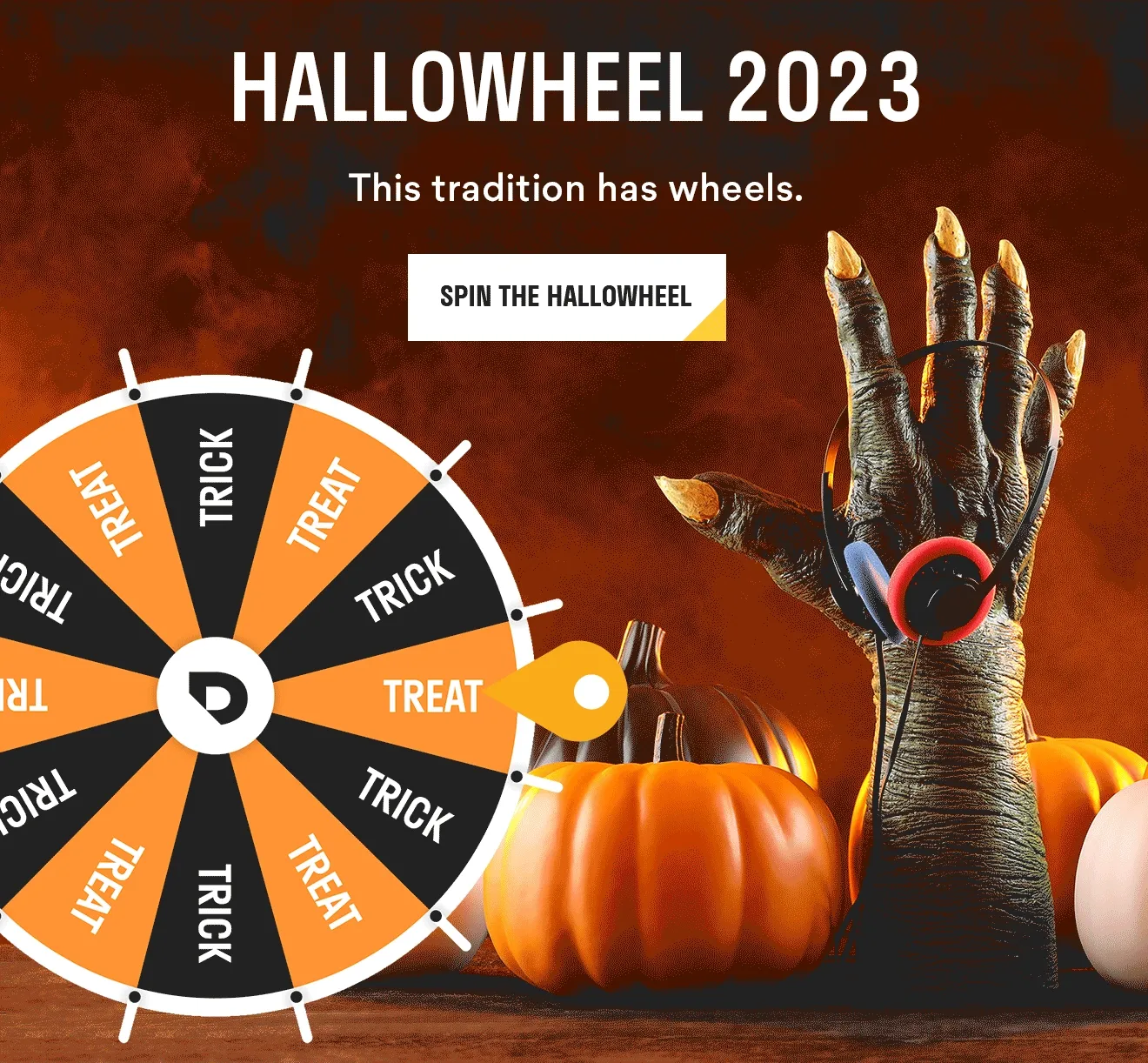 Hallowheel 2023 β Spin the Wheel > Hallowheel 2023 β Spin the Wheel >