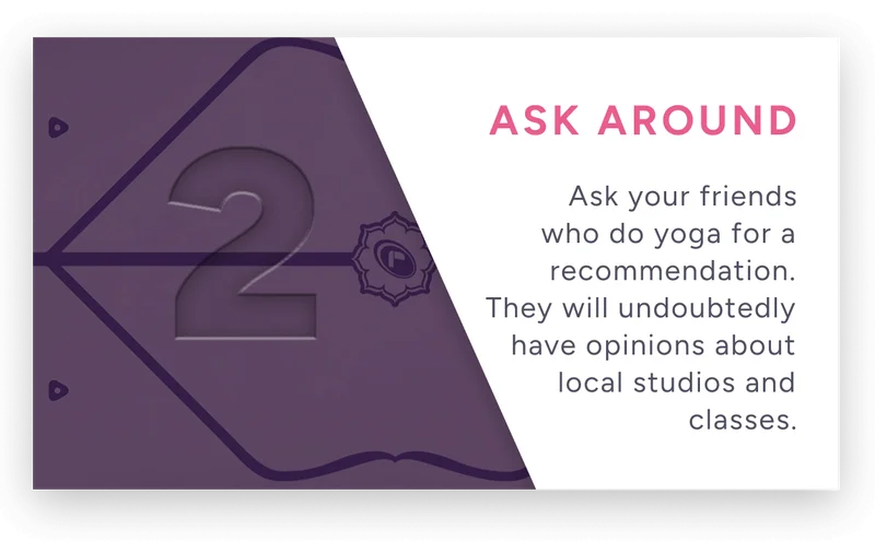 Ask around